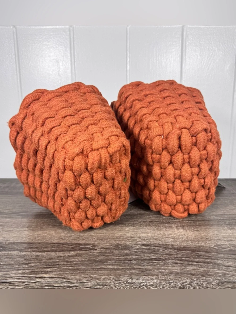 NEW Target Bullseye Playground Orange Rope Baskets